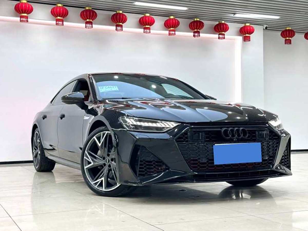 奧迪 奧迪A7L  2023款 45 TFSI quattro S-line 黑武士版圖片