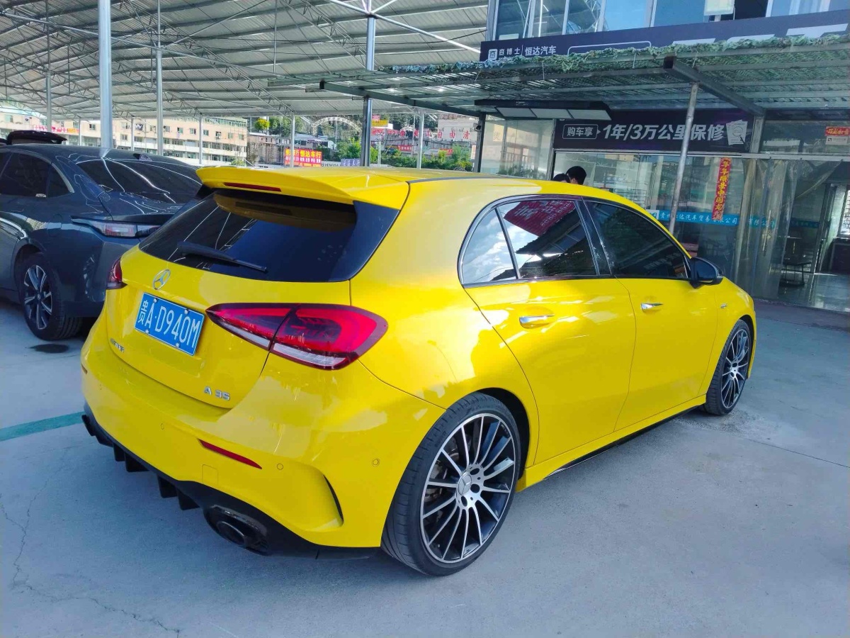 奔馳 奔馳A級AMG  2020款 改款 AMG A 35 4MATIC圖片