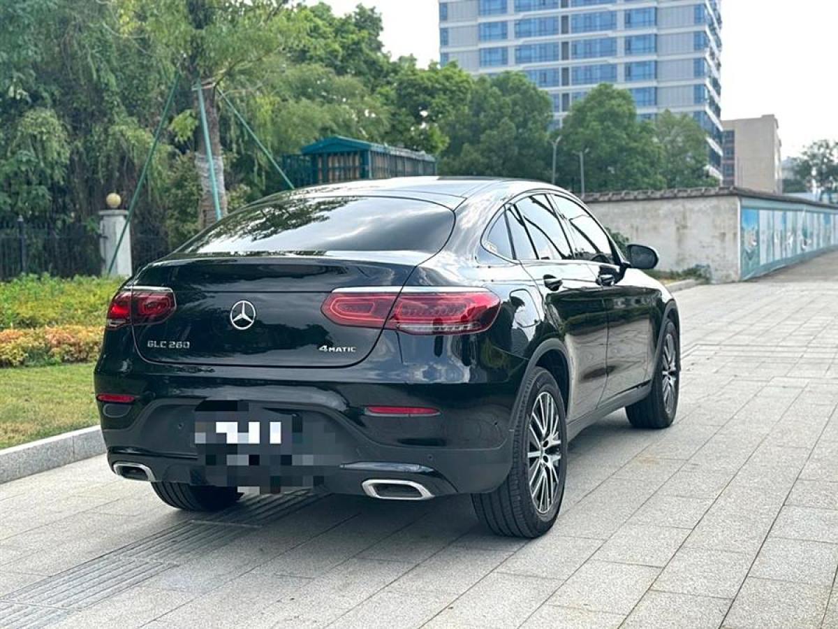 2023年5月奔馳 奔馳GLC  2022款 改款 GLC 260 4MATIC 轎跑SUV