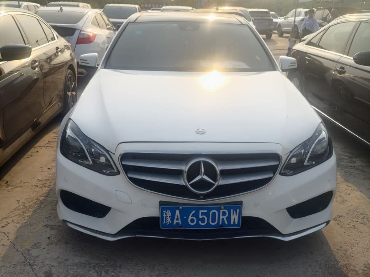 奔馳 奔馳E級  2015款 改款 E 260 L 豪華型圖片