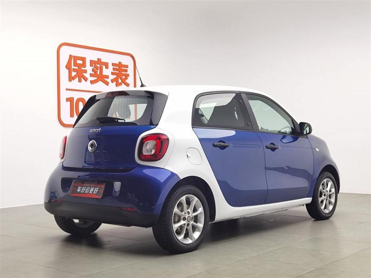 smart forfour  2018款 1.0L 52千瓦靈動版圖片