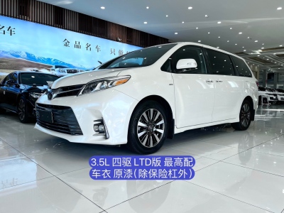 2019年6月  丰田 Sienna 2019款 塞纳 3.5L 四驱 Limited 7座(加版) 图片