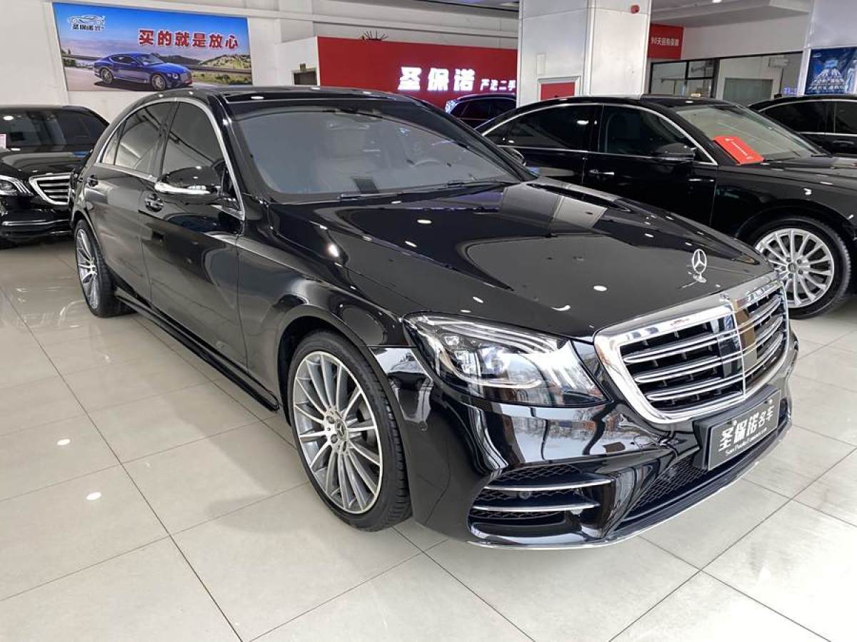 2018年5月奔馳 奔馳S級  2018款 S 450 L 4MATIC 卓越特別版