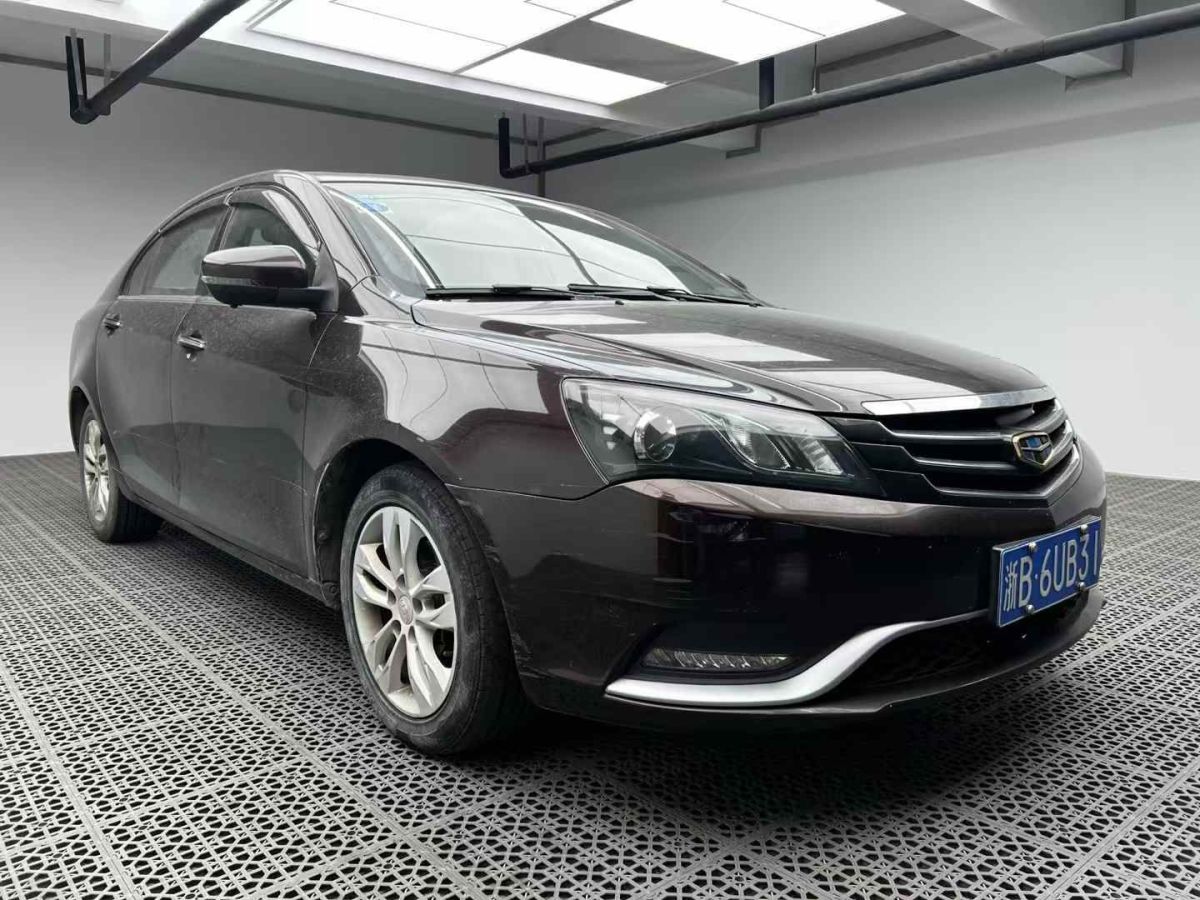 吉利 帝豪  2015款 三廂 1.3T CVT向上版圖片