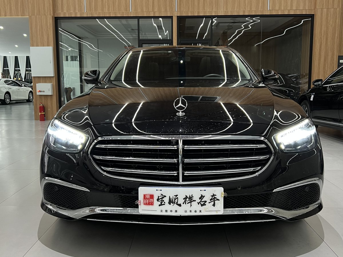 奔馳 奔馳E級  2023款 改款 E 300 L 豪華型圖片