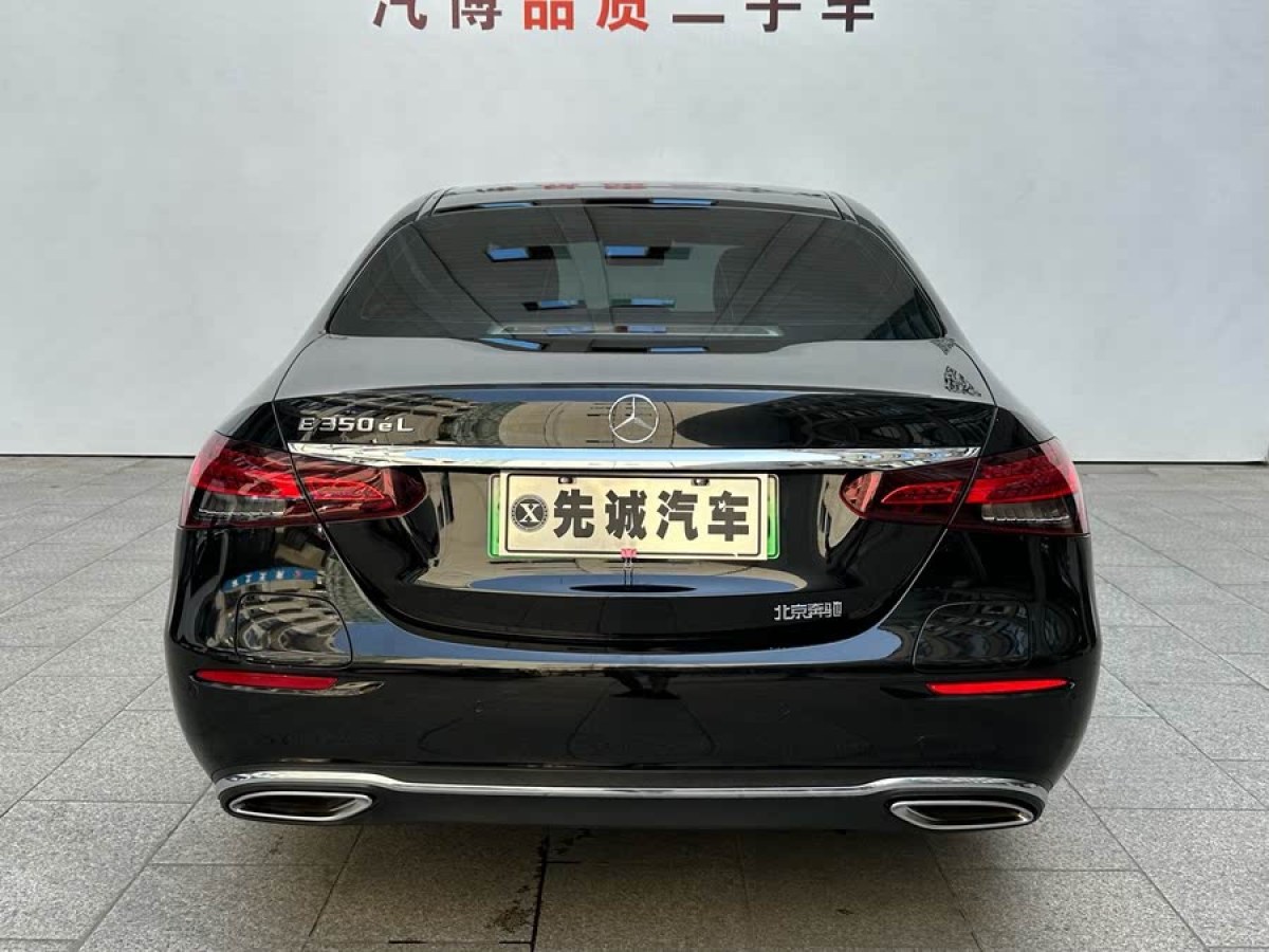 奔馳 奔馳E級新能源  2022款 改款 E 350 e L 插電式混合動力運動轎車圖片