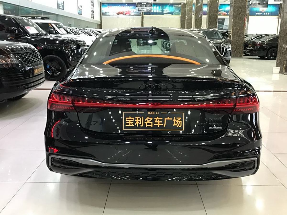 奧迪 奧迪A7L  2024款 45 TFSI quattro S-line 黑武士版圖片