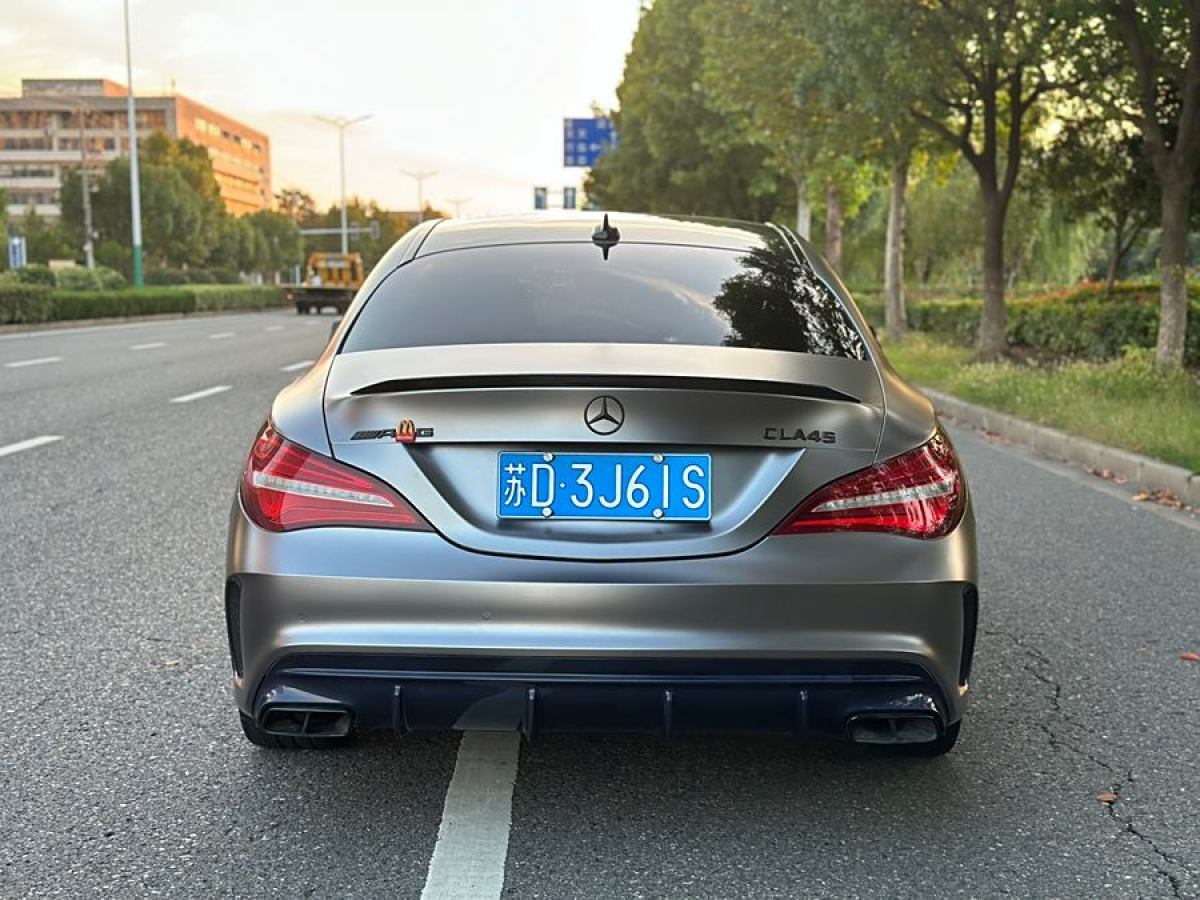 奔馳 奔馳CLA級(jí)AMG  2017款 改款 AMG CLA 45 4MATIC圖片