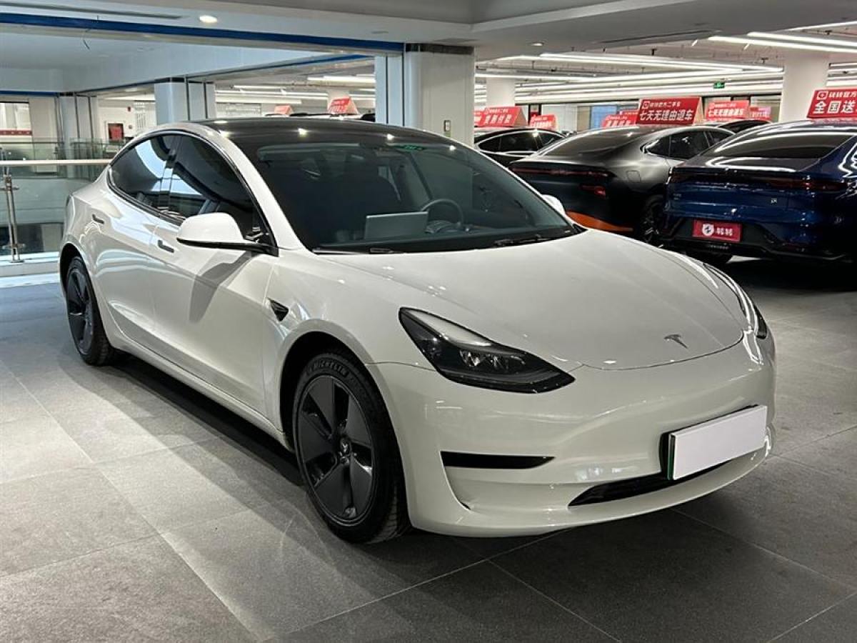 2021年12月特斯拉 Model 3  2021款 改款 標(biāo)準(zhǔn)續(xù)航后驅(qū)升級版