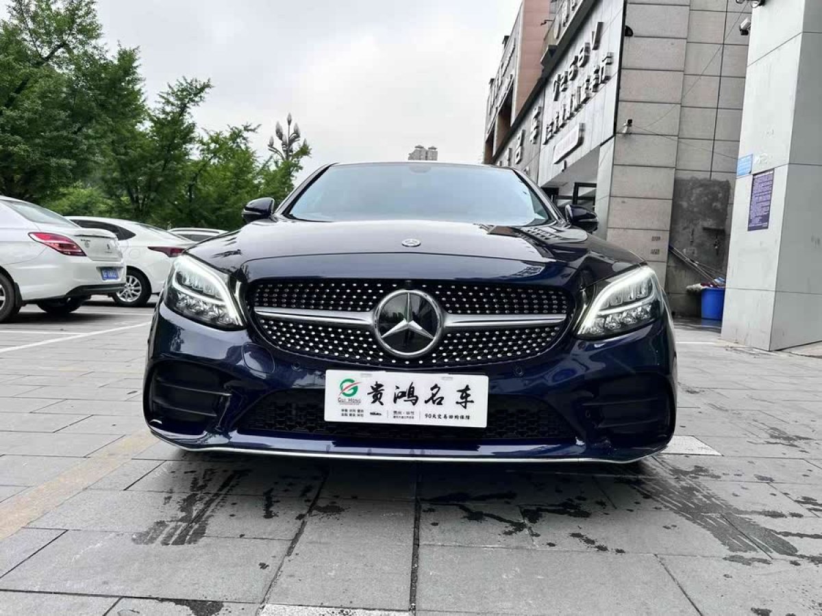 奔馳 奔馳C級  2020款 改款 C 200 L 時尚型運動版圖片