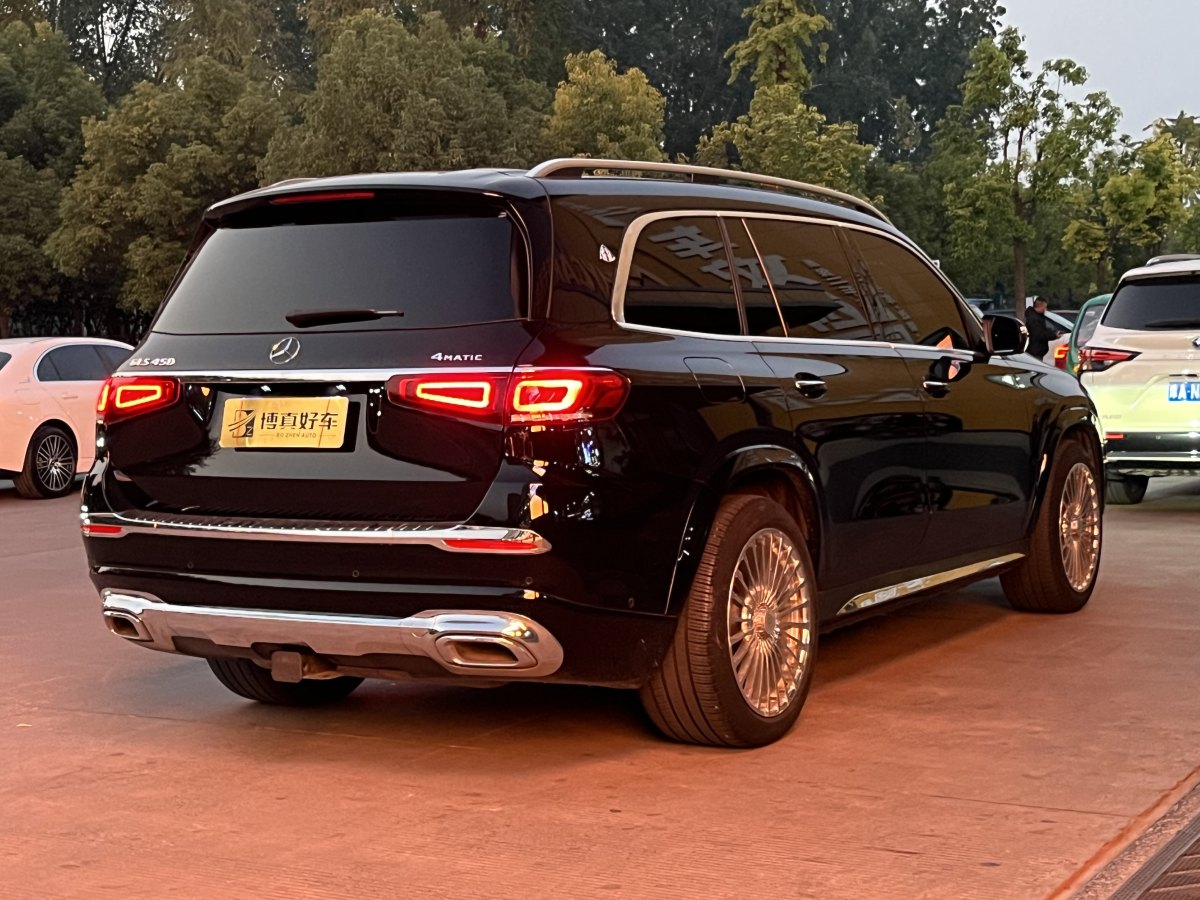 奔馳 奔馳GLS  2022款 改款 GLS 450 4MATIC 時尚型圖片