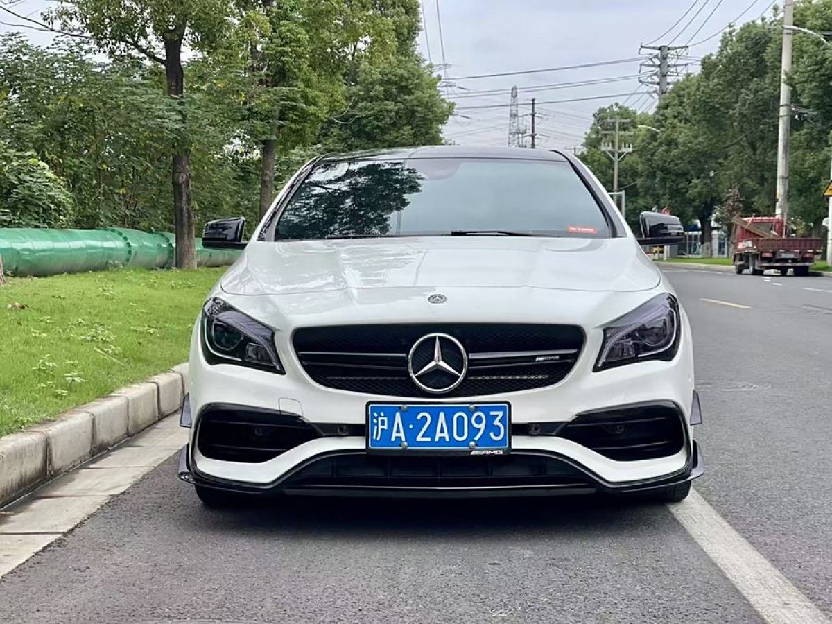 奔馳 奔馳CLA級AMG  2017款 改款 AMG CLA 45 4MATIC圖片