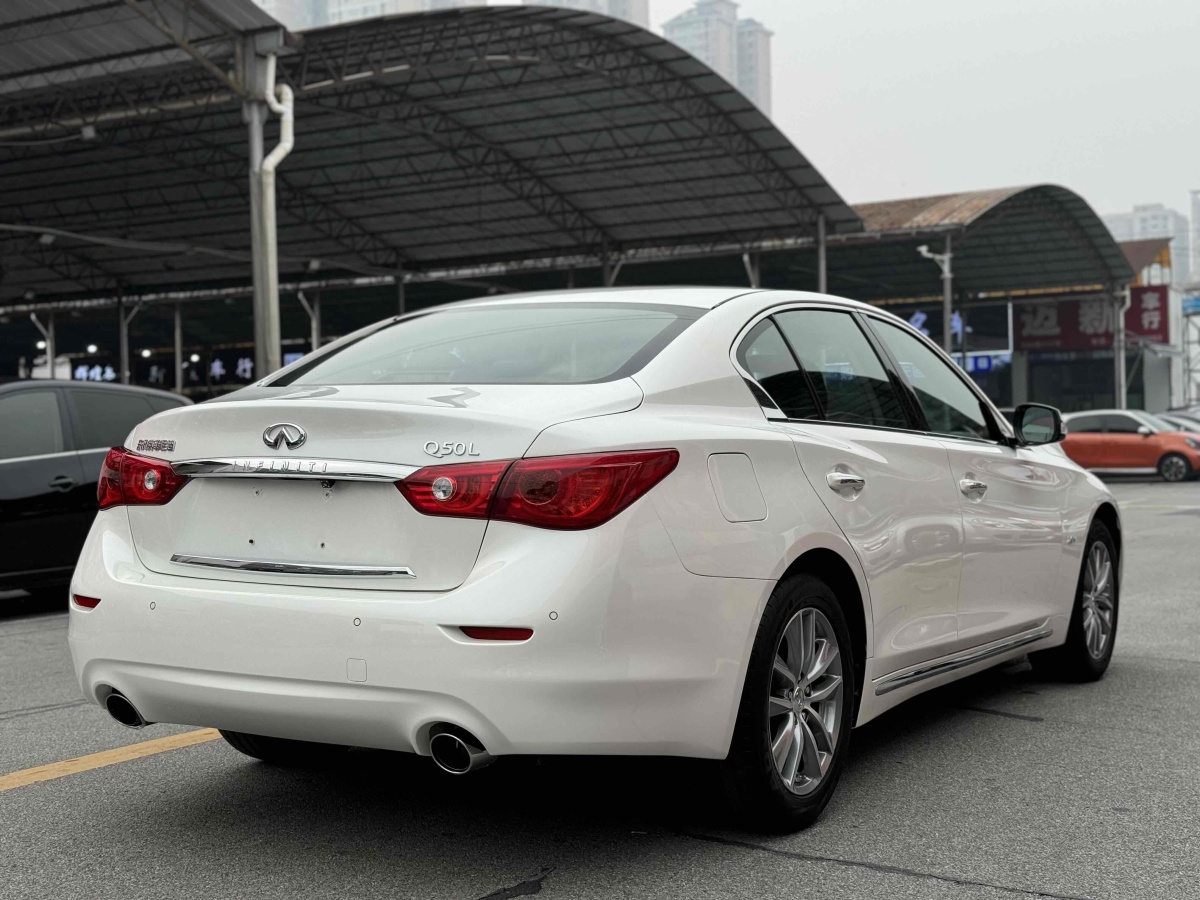 2018年1月英菲尼迪 Q50L  2016款 2.0T 悅享版