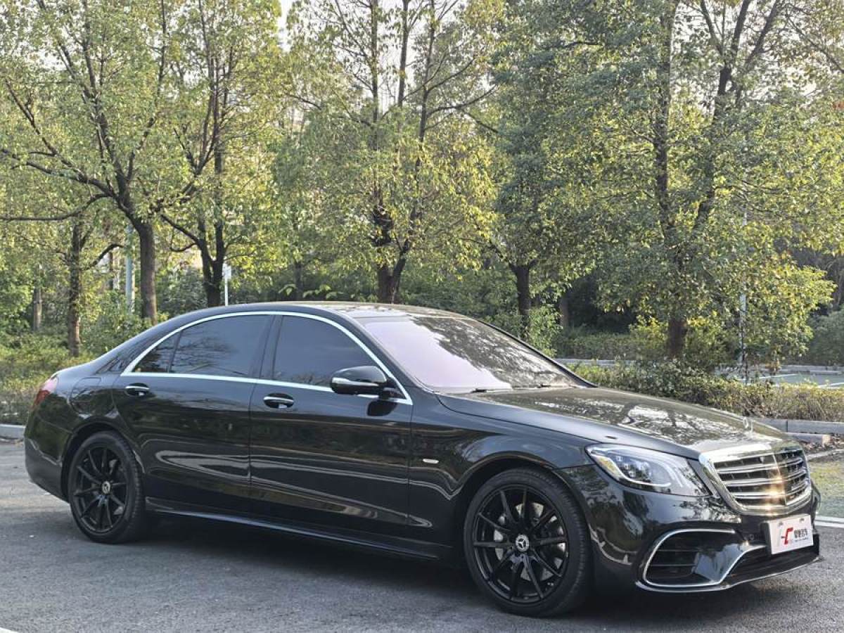 奔馳 奔馳S級  2020款 S 450 L 4MATIC 臻藏版圖片