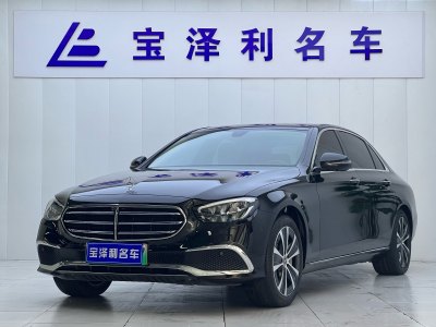 2022年4月 奔馳 奔馳E級新能源 改款 E 350 e L 插電式混合動力轎車圖片