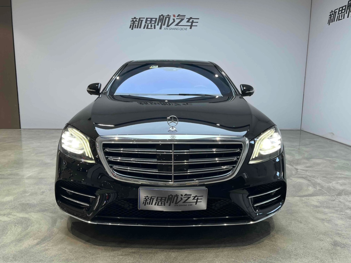 2019年1月奔馳 奔馳S級  2019款 S 450 L 4MATIC