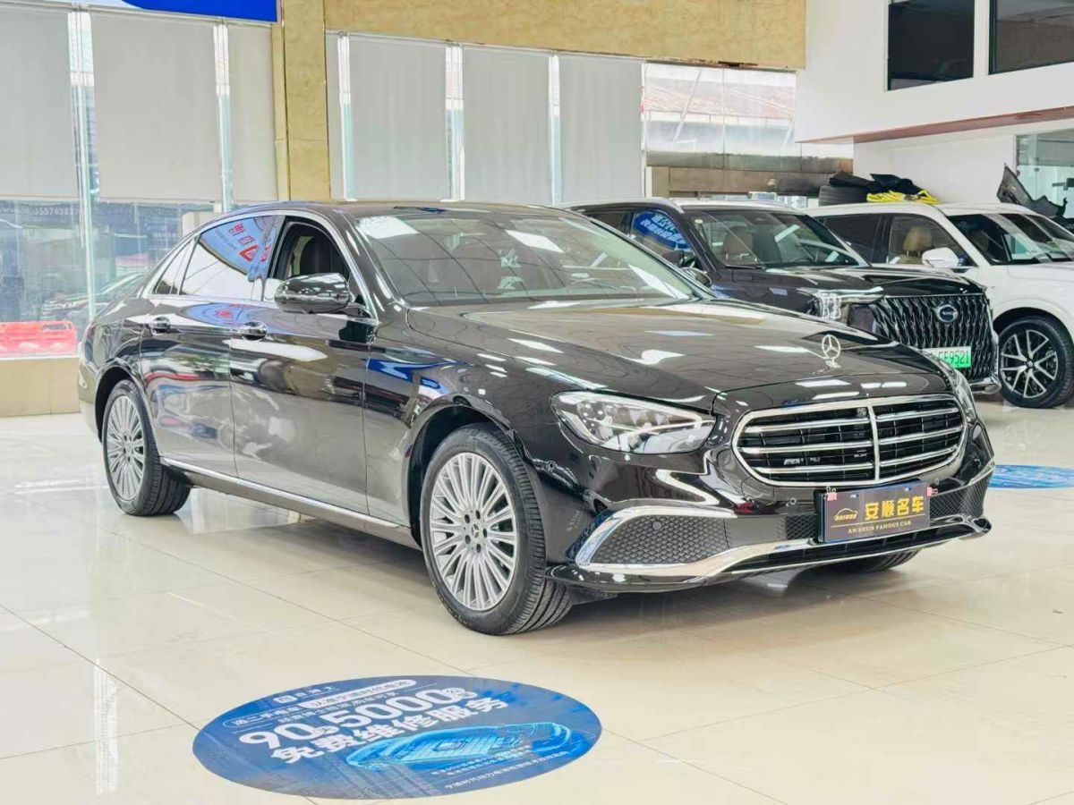 奔馳 奔馳E級  2023款 E 300 L 豪華型圖片