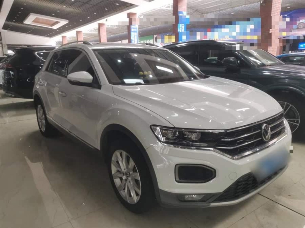 大眾 T-ROC探歌  2021款 改款 280TSI DSG兩驅(qū)精英智聯(lián)版圖片