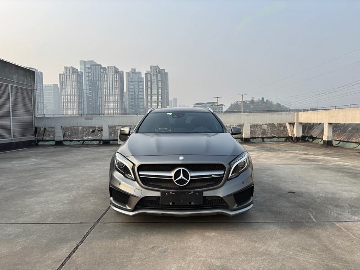 奔馳 奔馳GLA AMG  2017款 改款 AMG GLA 45 4MATIC圖片