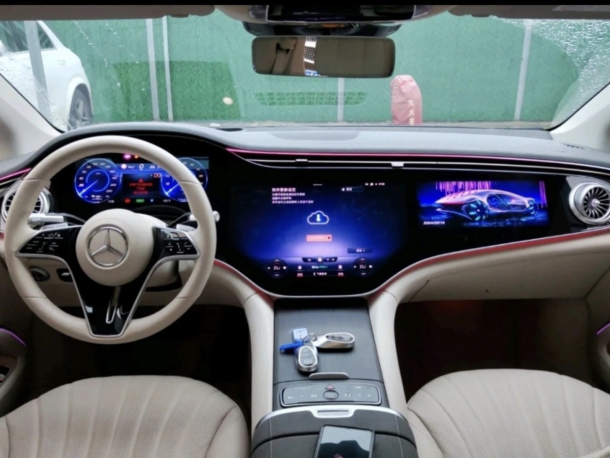 奔驰 奔驰EQS  2022款 改款 450+ 豪华版图片