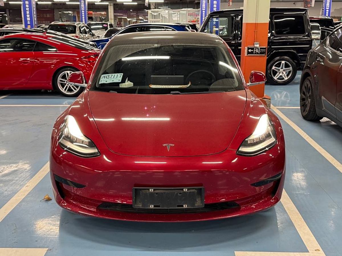 特斯拉 Model 3  2020款 改款 標(biāo)準(zhǔn)續(xù)航后驅(qū)升級版圖片