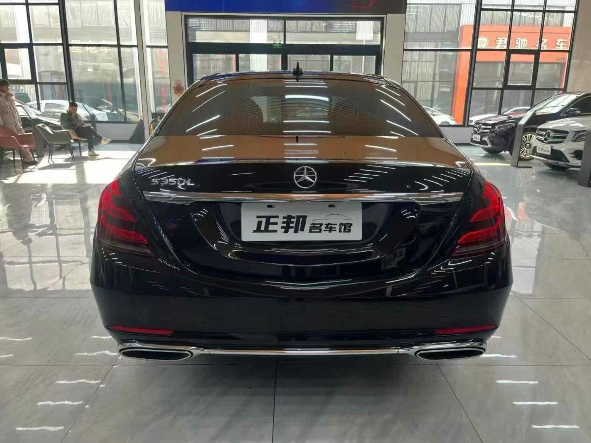 奔馳 奔馳S級  2020款 S 450 L 4MATIC 臻藏版圖片