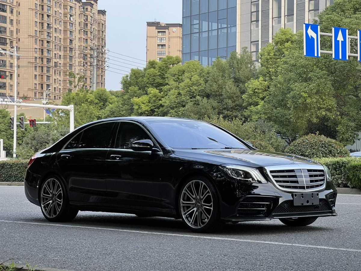 2020年5月奔馳 奔馳S級  2023款 改款 S 450 L 4MATIC