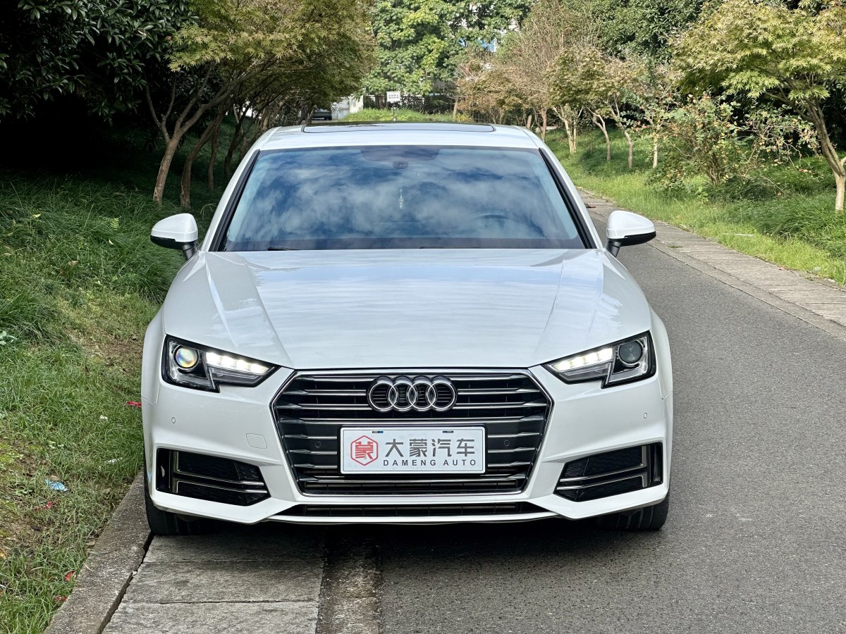 2019年2月奧迪 奧迪A4L  2019款 40 TFSI 進(jìn)取型 國(guó)V