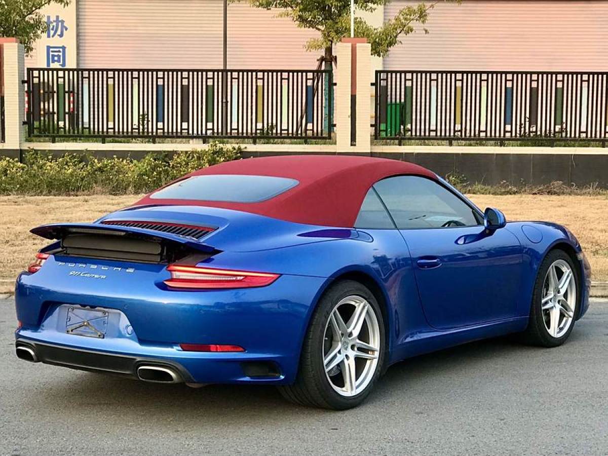 保時(shí)捷 911  2016款 Carrera Cabriolet 3.0T圖片