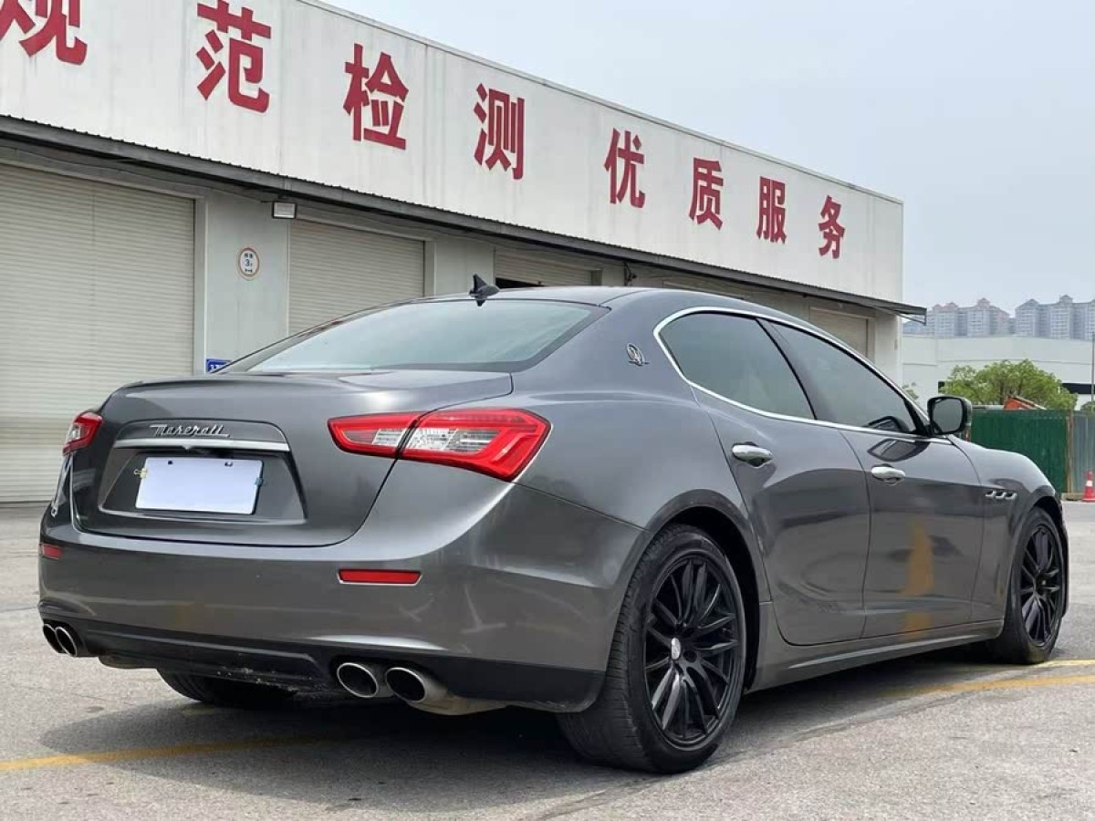 瑪莎拉蒂 Ghibli  2014款 3.0T 標(biāo)準(zhǔn)版圖片