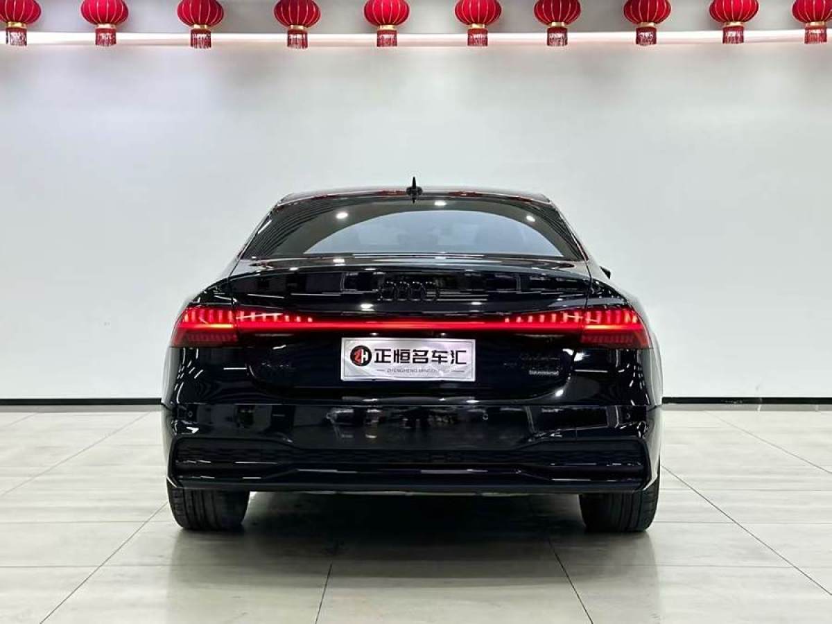 奧迪 奧迪A7L  2023款 45 TFSI quattro S-line 黑武士版圖片