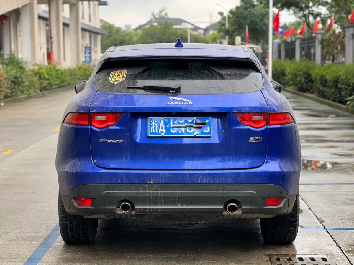 2019年06月捷豹 F-PACE  2019款 2.0T 四驅(qū)都市尊享版