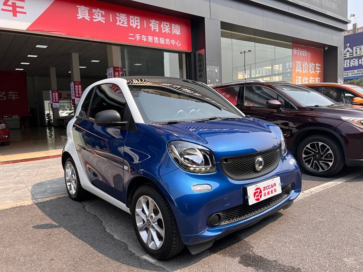 smart fortwo  2015款 1.0L 52千瓦硬頂靈動版圖片