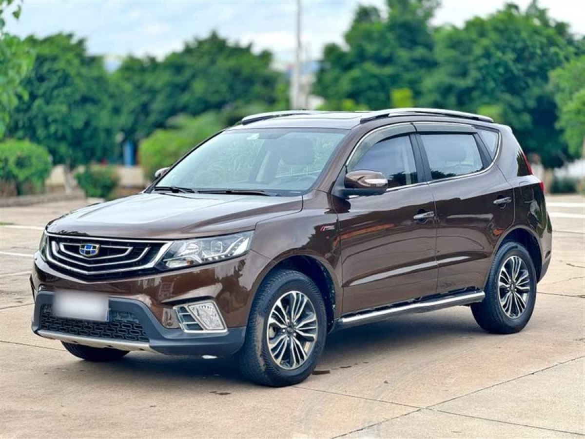 吉利 遠(yuǎn)景X6  2016款 1.3T CVT旗艦型圖片