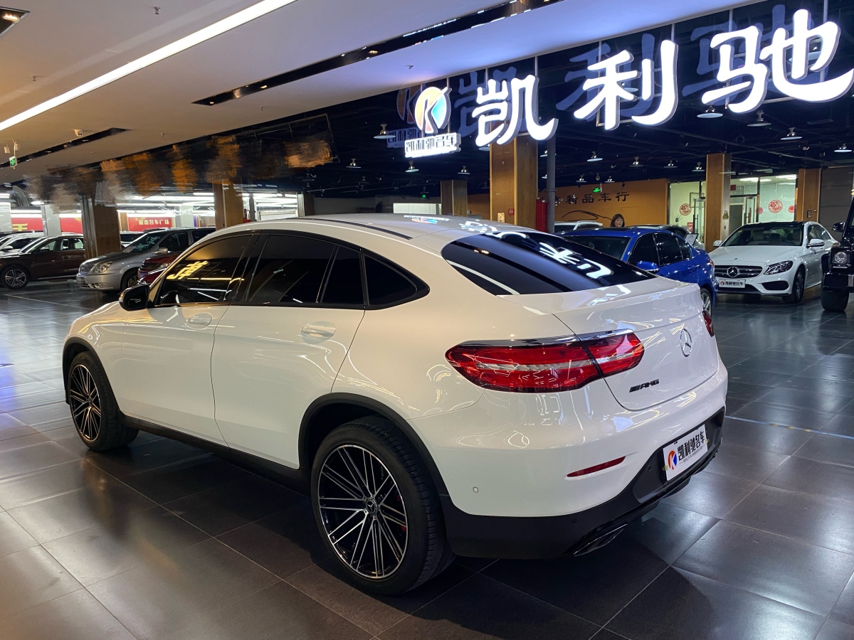 【青島】2018年8月 奔馳 奔馳glc 2018款 glc 200 4matic 轎跑suv