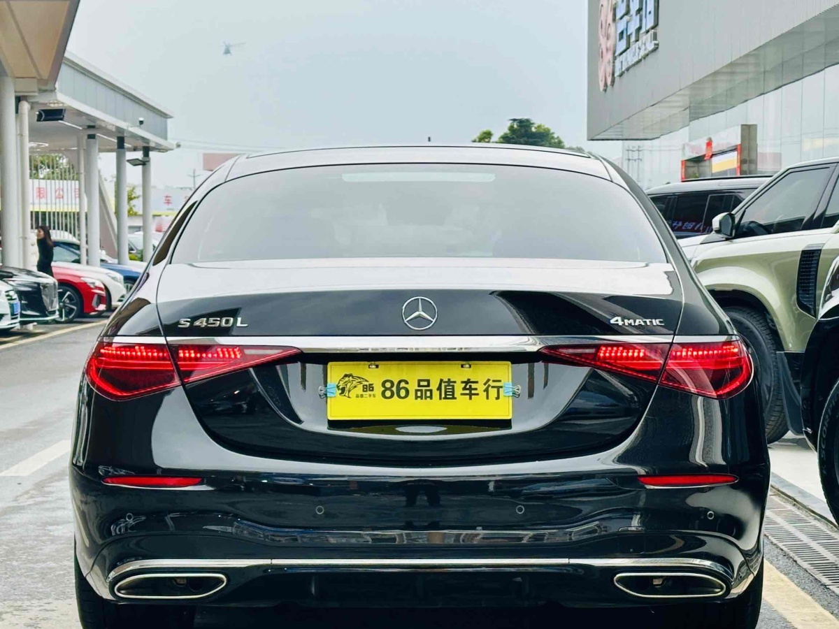 奔馳 奔馳S級  2022款 改款 S 450 L 4MATIC圖片