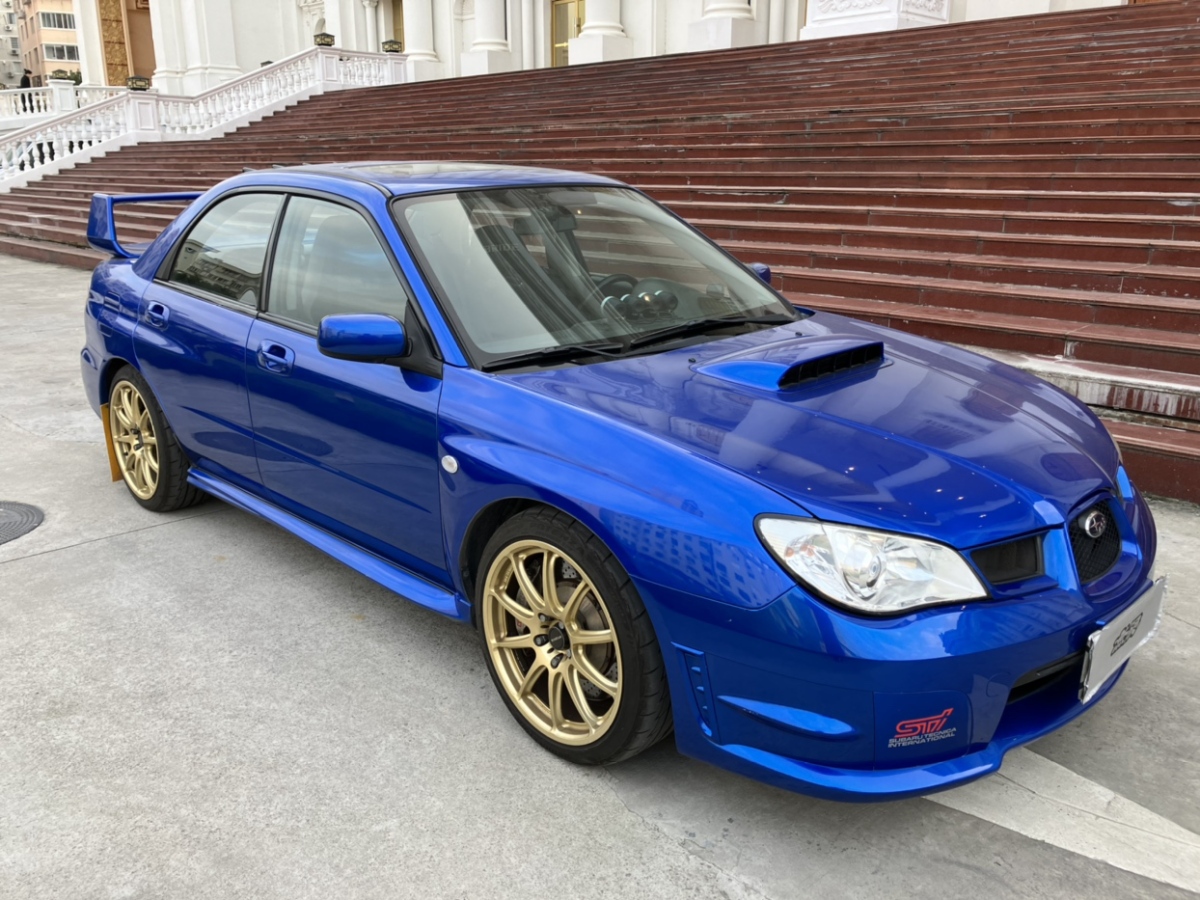 2007年9月斯巴鲁 翼豹  2008款 2.5T WRX 三厢