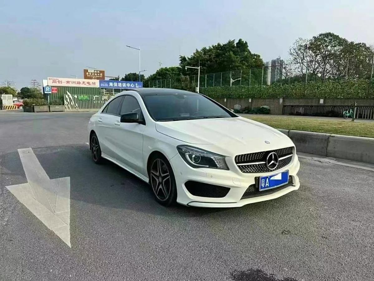 2014年9月奔馳 奔馳CLA級  2014款 CLA 260 4MATIC