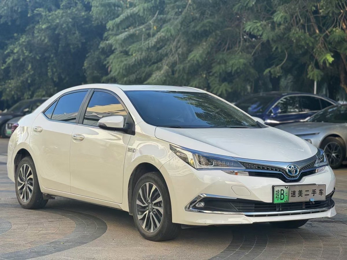 丰田 卡罗拉  2017款 改款双擎 1.8L E-CVT领先版图片