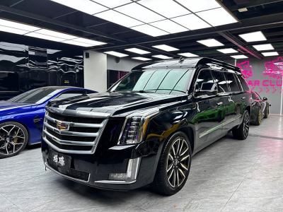 2019年10月 凱迪拉克 凱雷德ESCALADE(進(jìn)口) 6.2L ESV鉑金版加長(zhǎng)型圖片