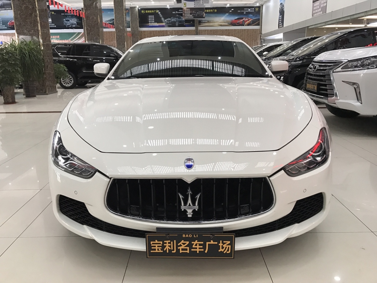 玛莎拉蒂 ghibli 2014款 3.0t 标准版图片